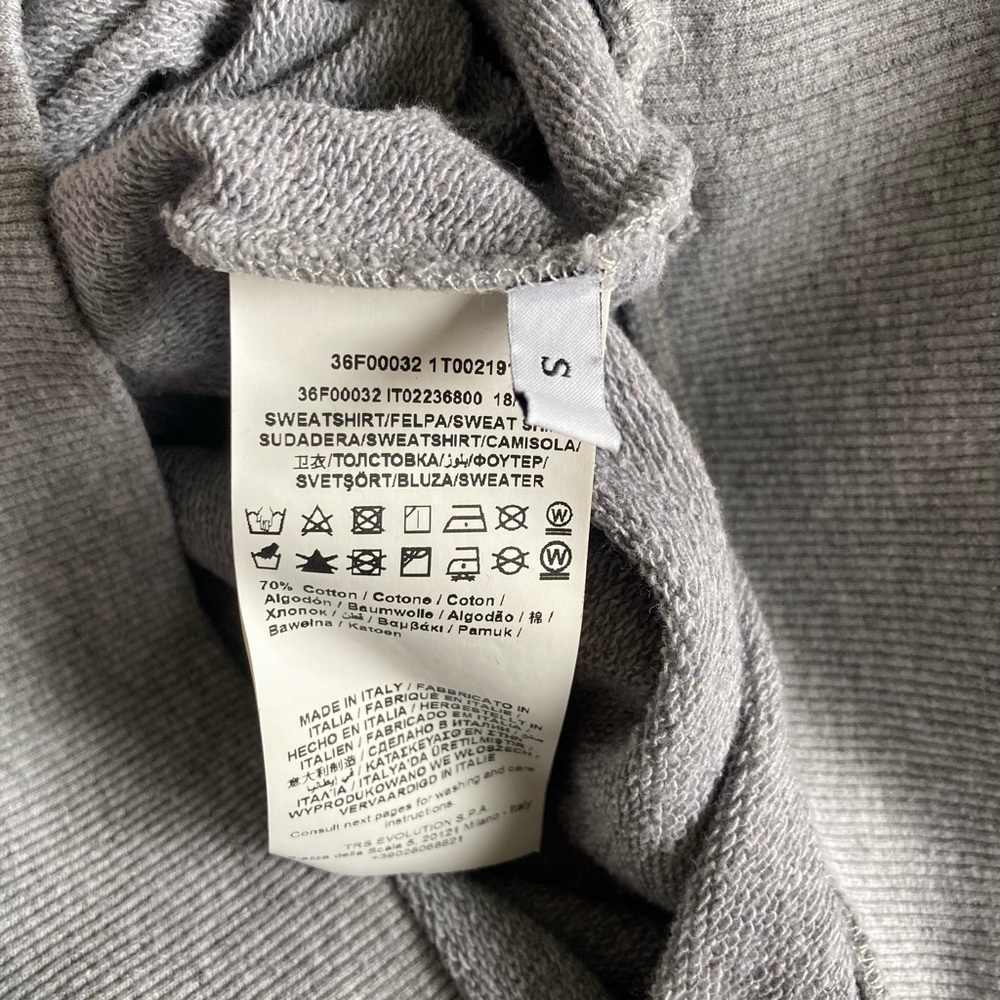 Trussardi Gray Crewneck Sweatshirt - Picture 3 of 4